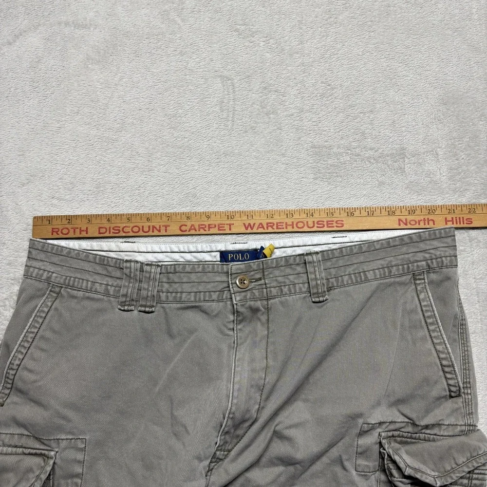 Polo Ralph Lauren Cargo Shorts Men's 42 Classic‎ Heavy Chino 10